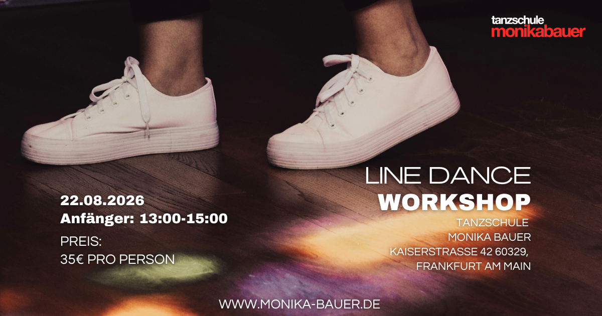 Line Dance Workshop - 22. August 2026 - für Einsteiger